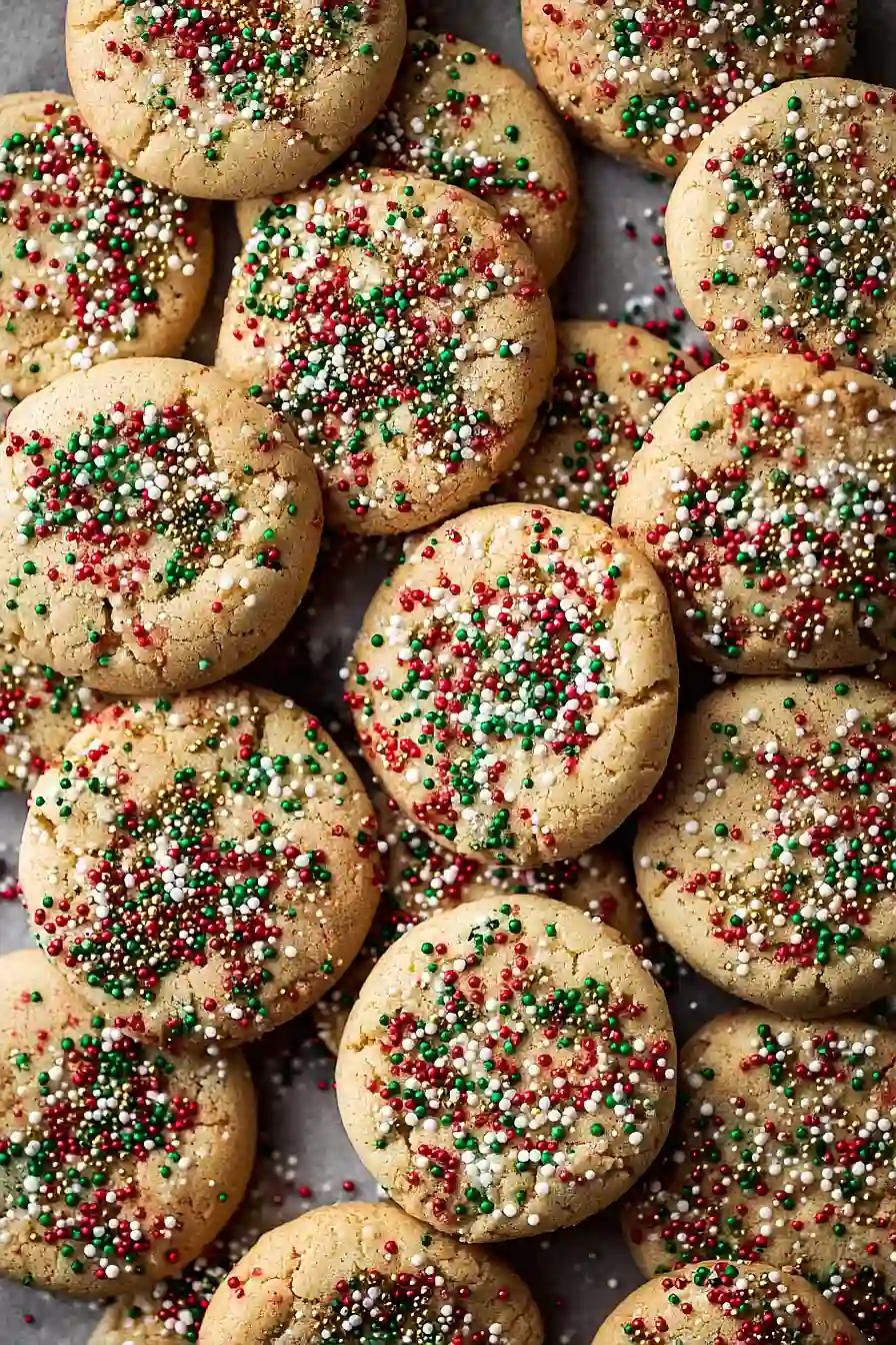 christmas brown butter cookies