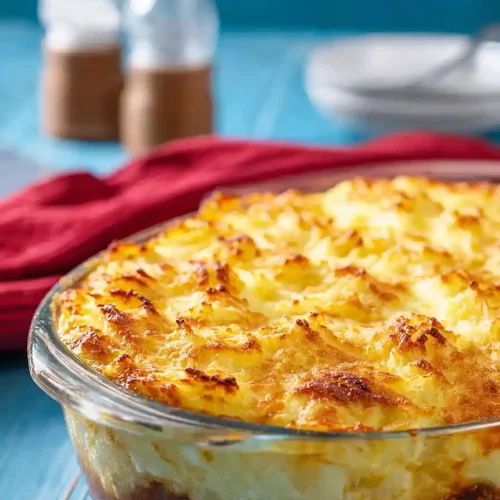 homemade shepherd's pie