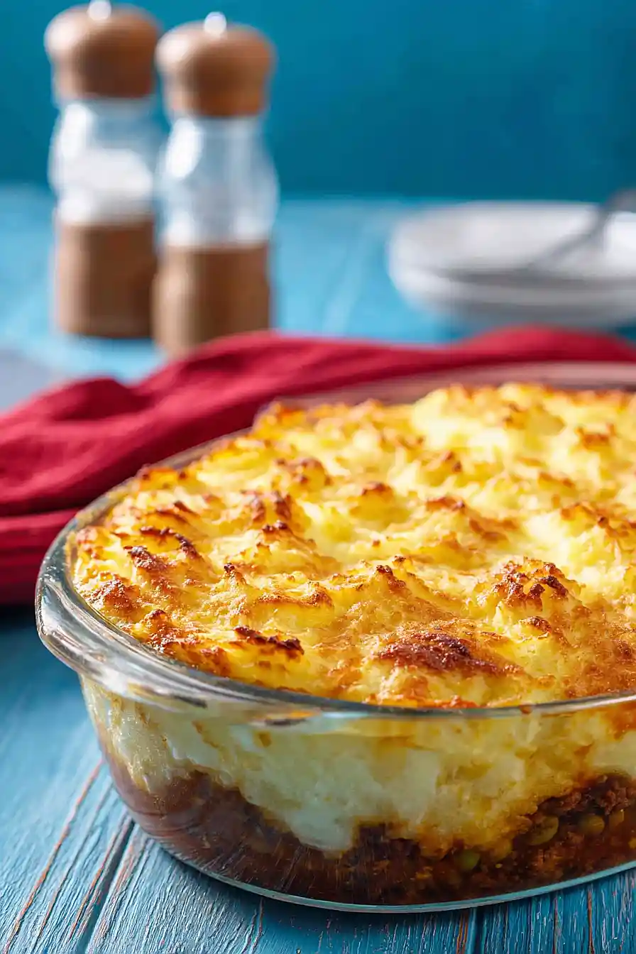 homemade shepherd's pie