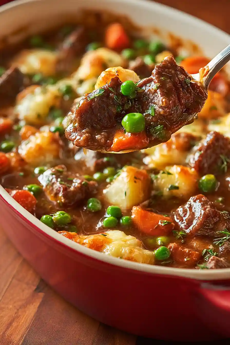beef stew with leftover steak