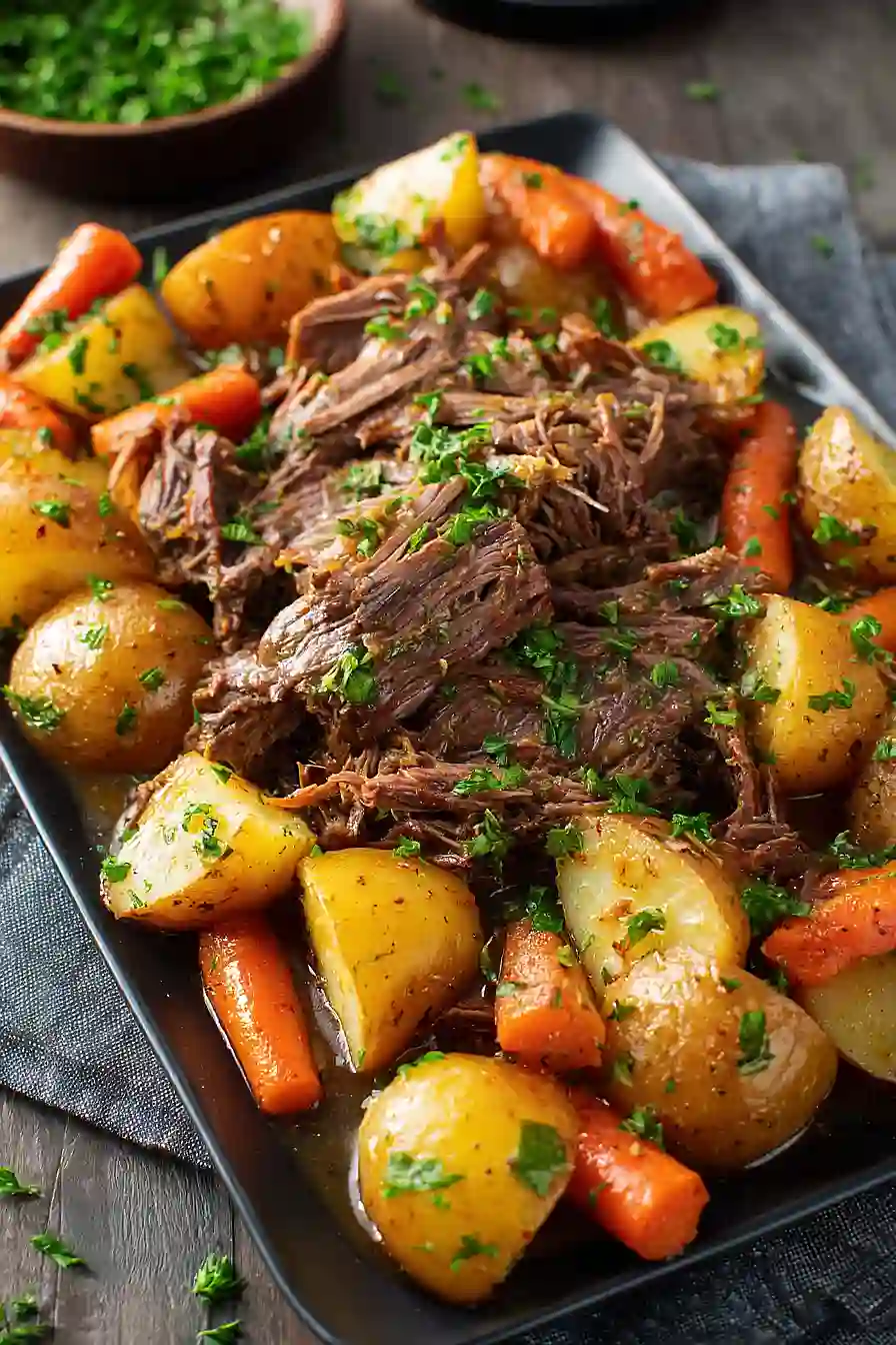 slow cooker pot roast