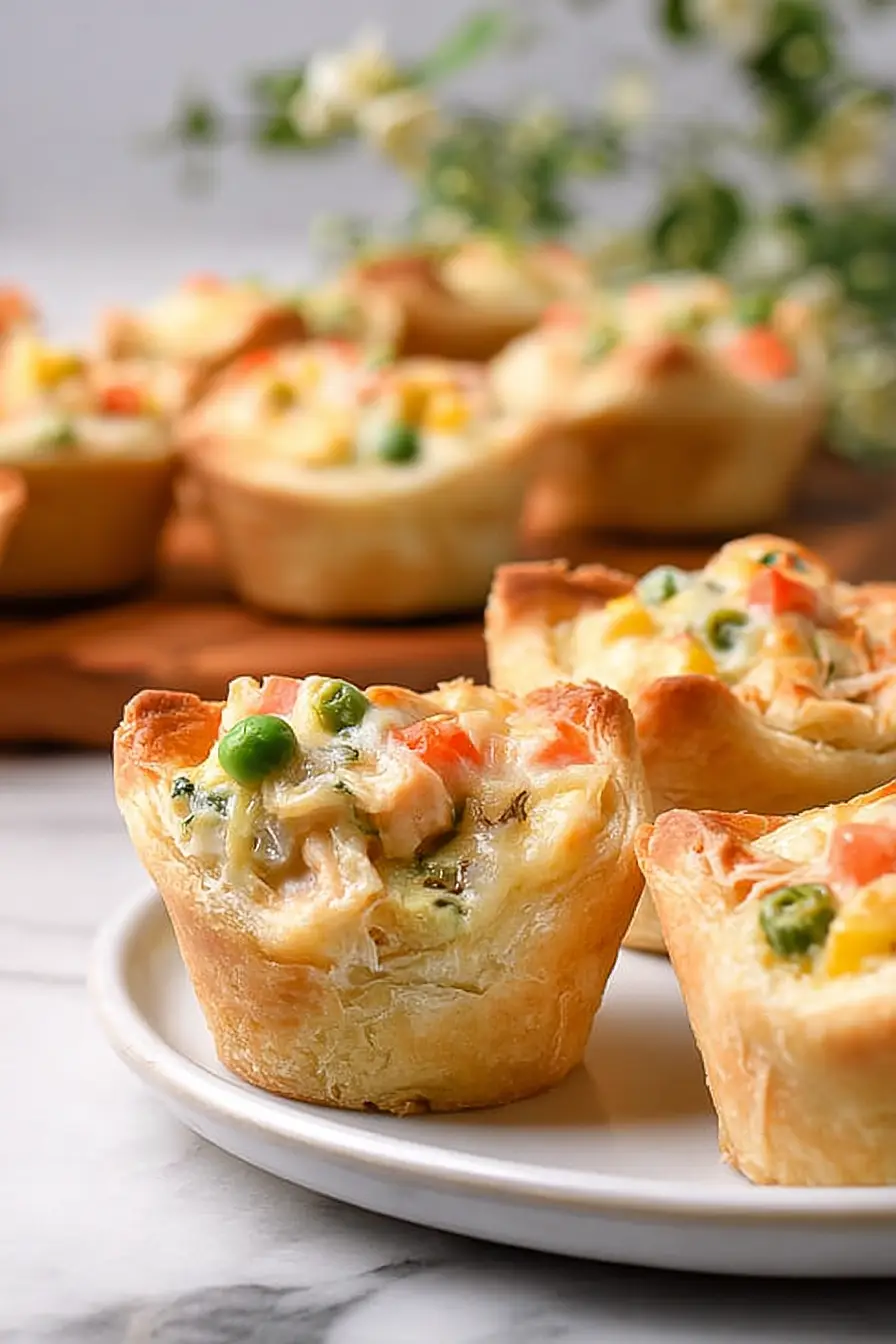 mini chicken pot pie