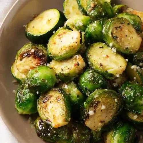 brussels sprouts and zucchini
