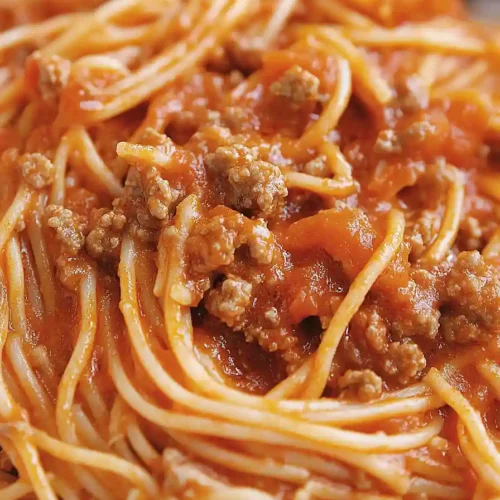 spaghetti for a crowd