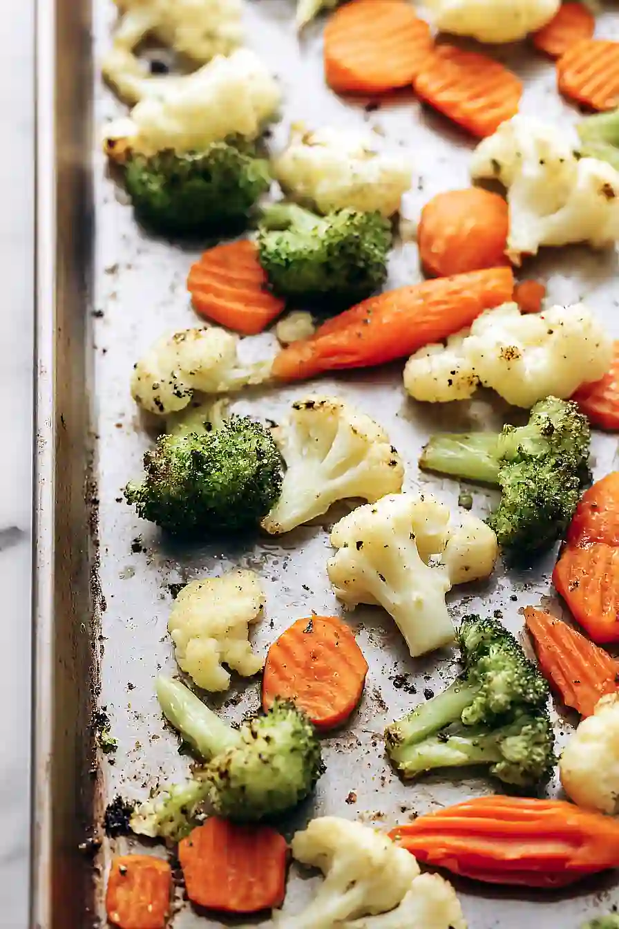 roasted frozen vegetables