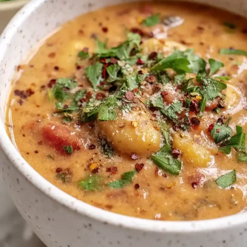 sun dried tomato gnocchi soup