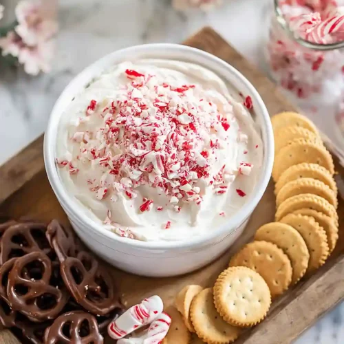 peppermint cheesecake dip