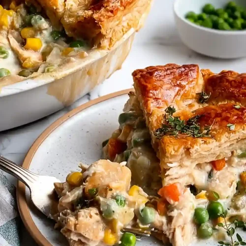 low sodium chicken pot pie