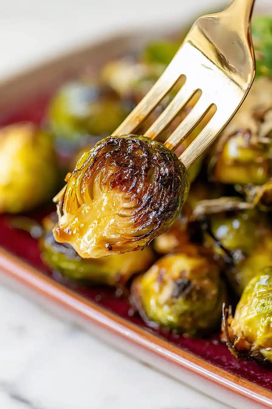 Tasty Honey Balsamic Brussels Sprouts