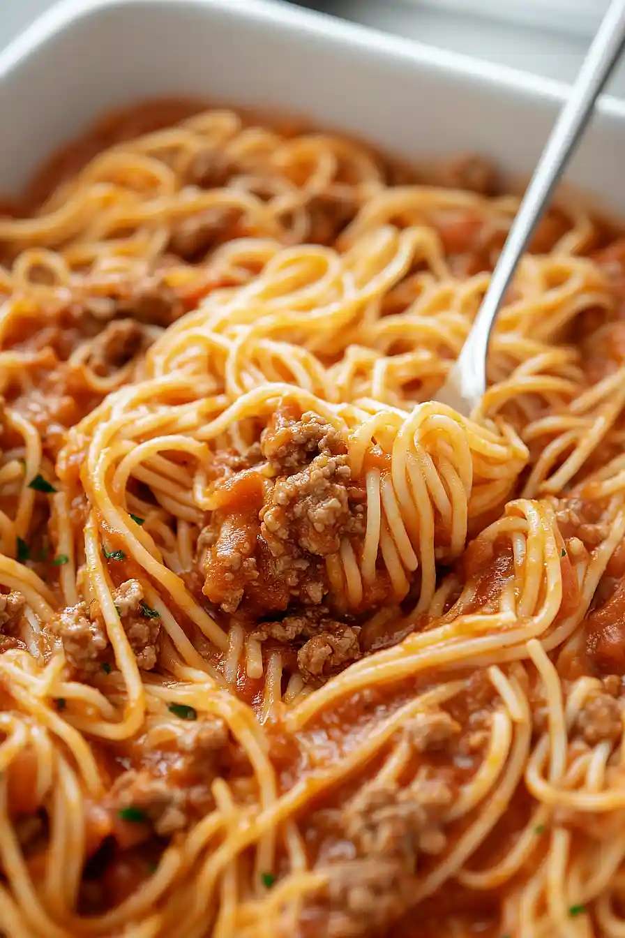 spaghetti for a crowd