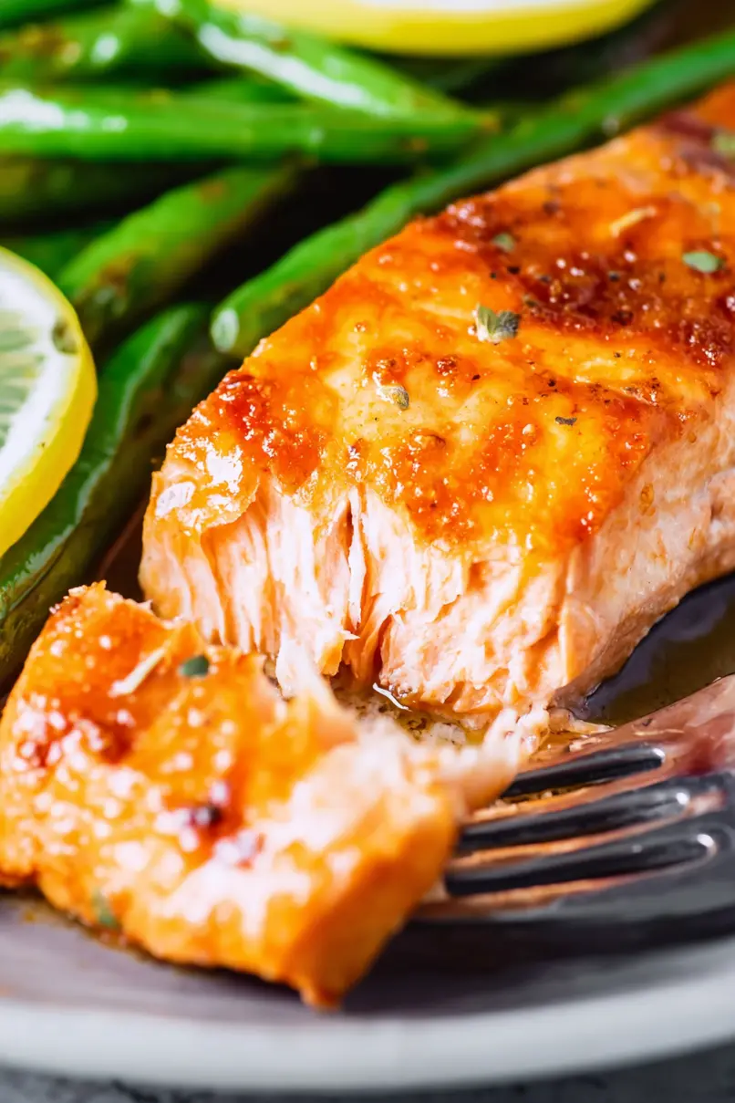 Flaky Brown Sugar Baked Salmon