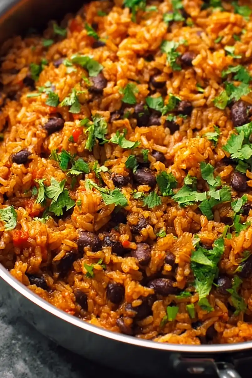 Quick Mexican Rice and Beans