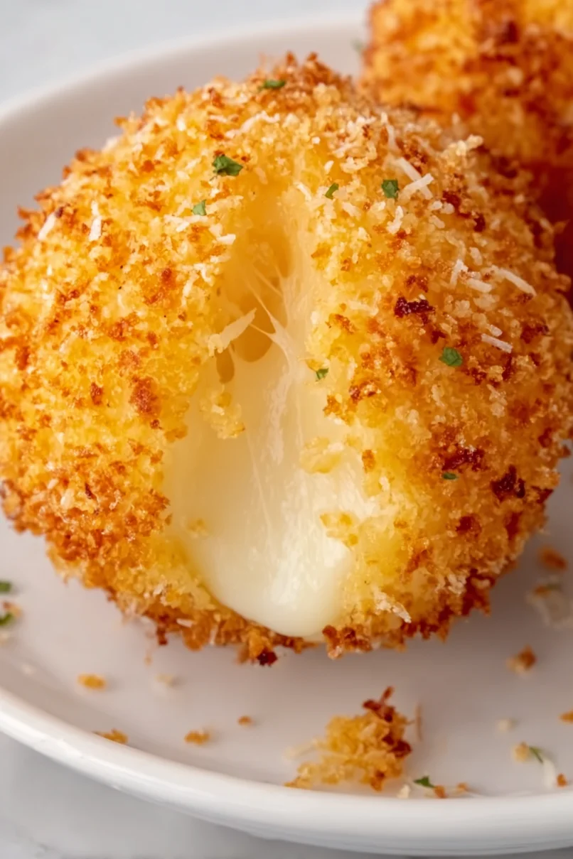 Golden Air Fryer Cheese Balls