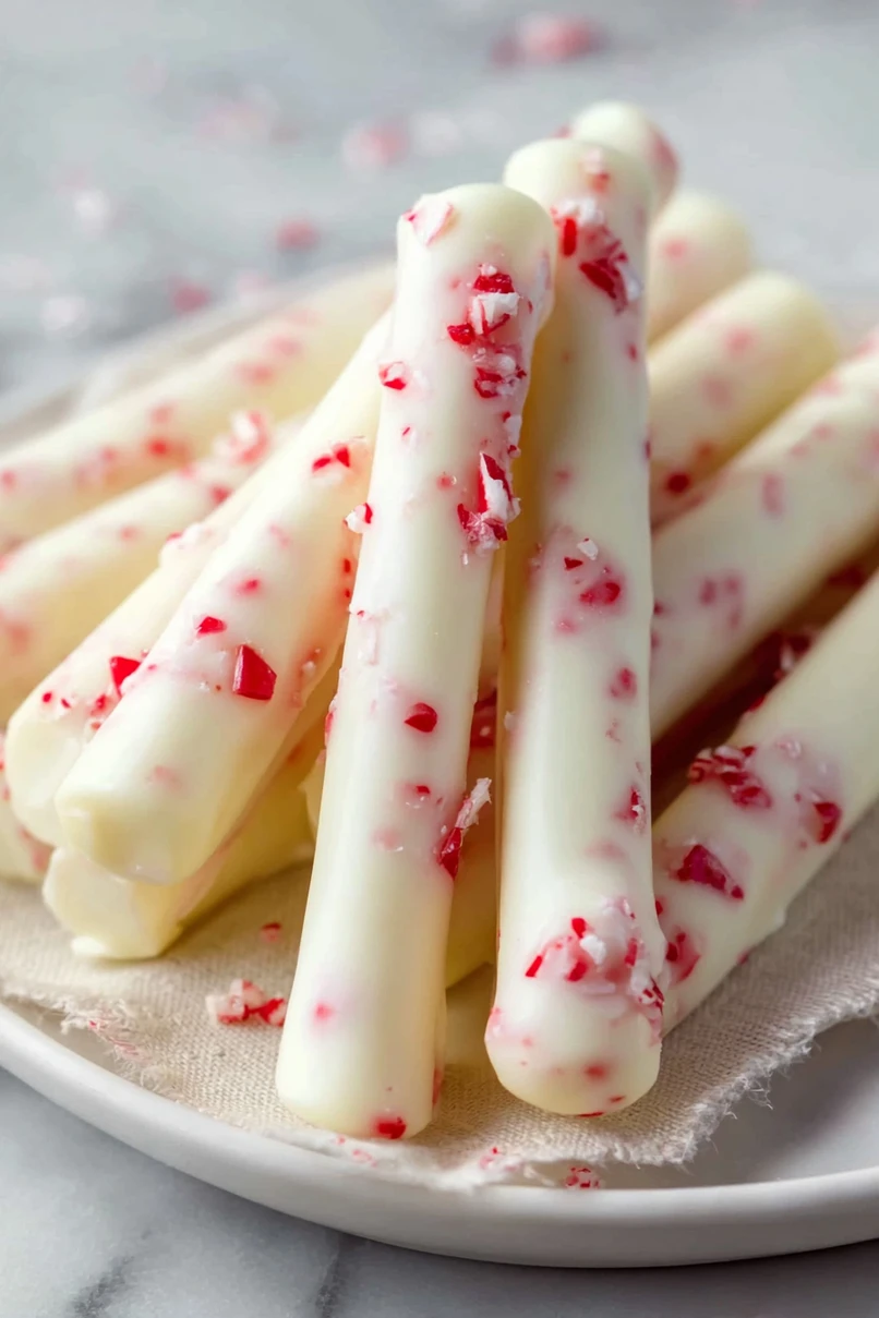Homemade Christmas Peppermint Sticks
