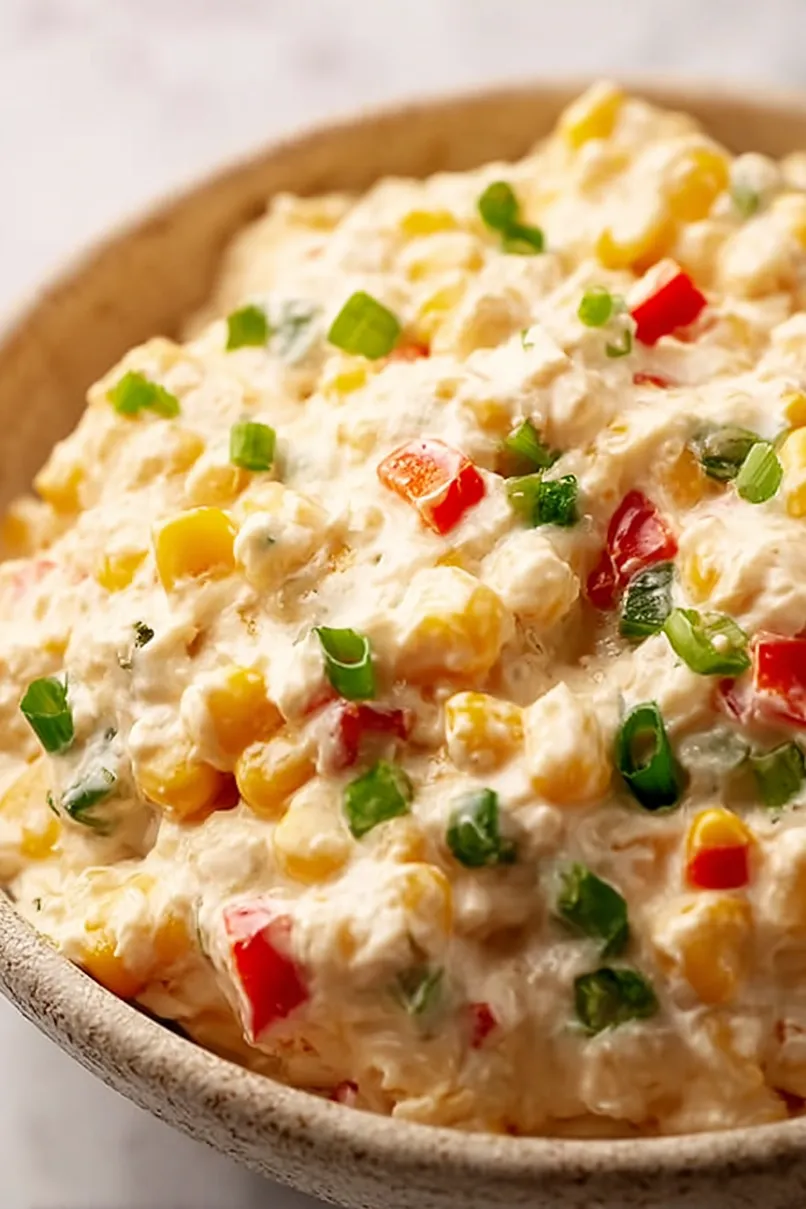 Tasty Jalapeño Corn Dip with Cream Cheese