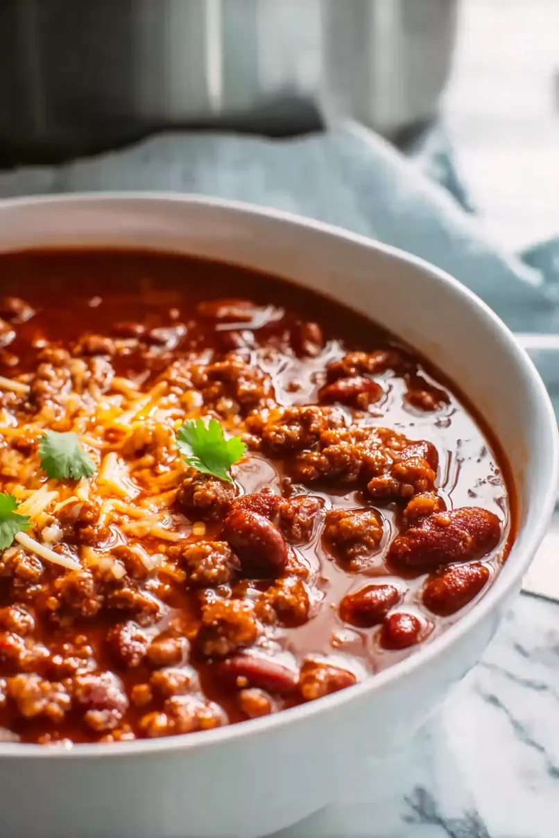 Savory Large Crowd Chili Recipe