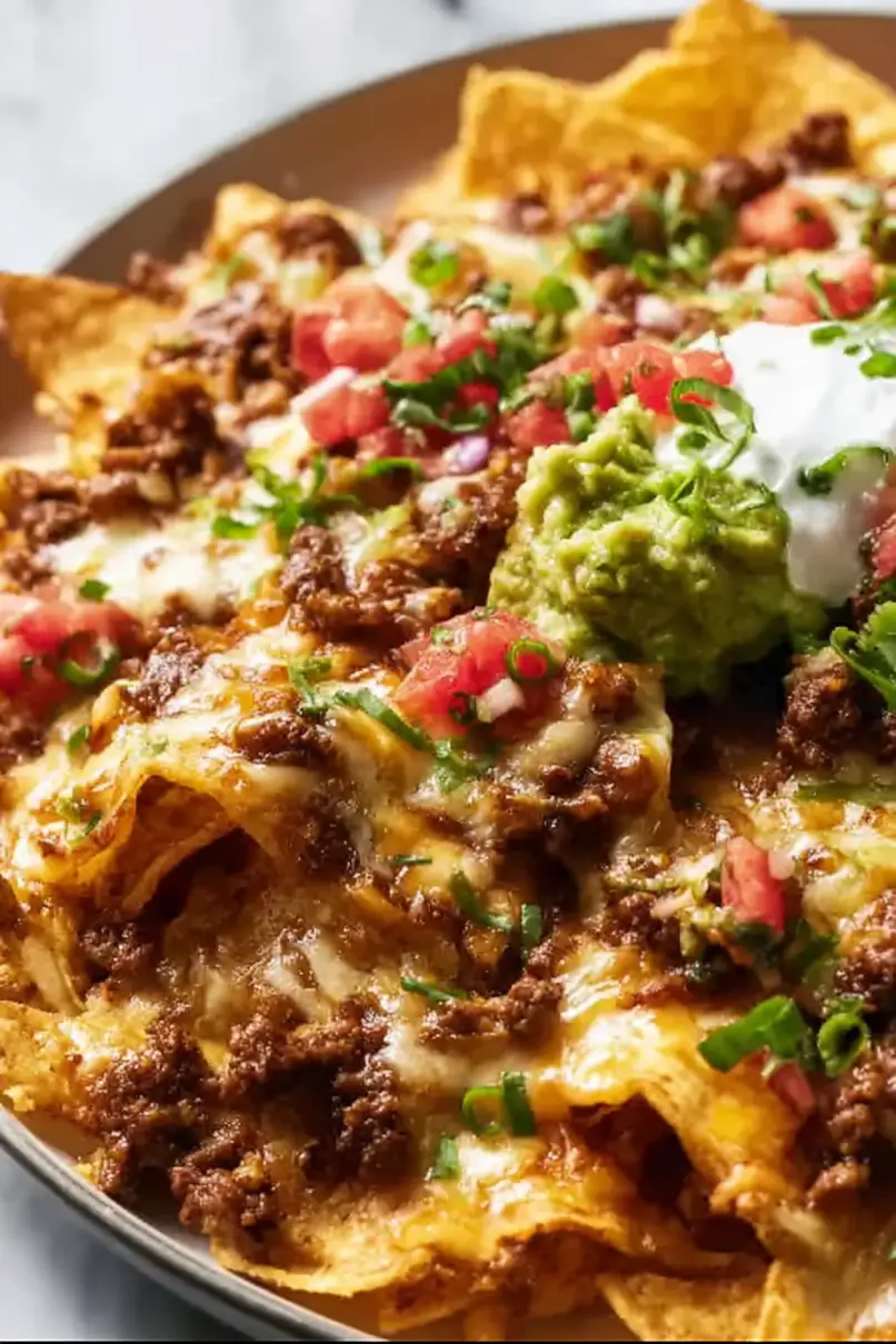 Quick Ground Beef Nachos