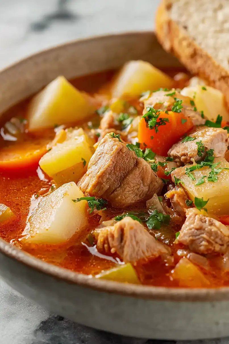 Best Pork and Cabbage Stew Recipe