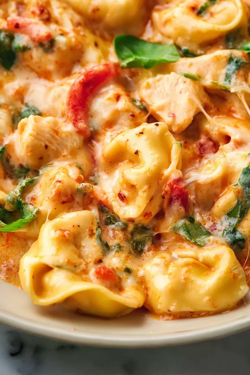 Easy Italian Chicken and Tortellini