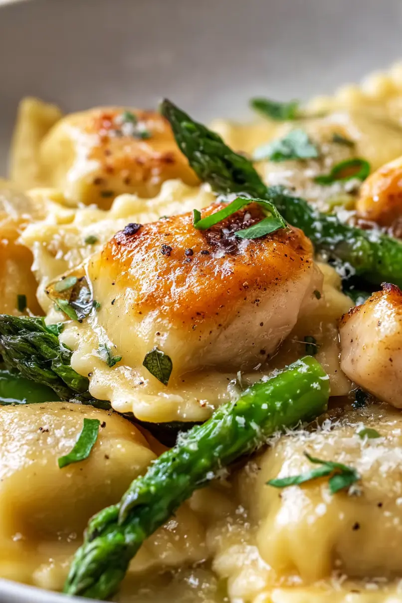 Delicious Butternut Squash Ravioli with Chicken