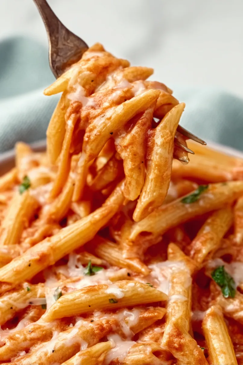 Quick Pink Sauce Pasta Without Vodka