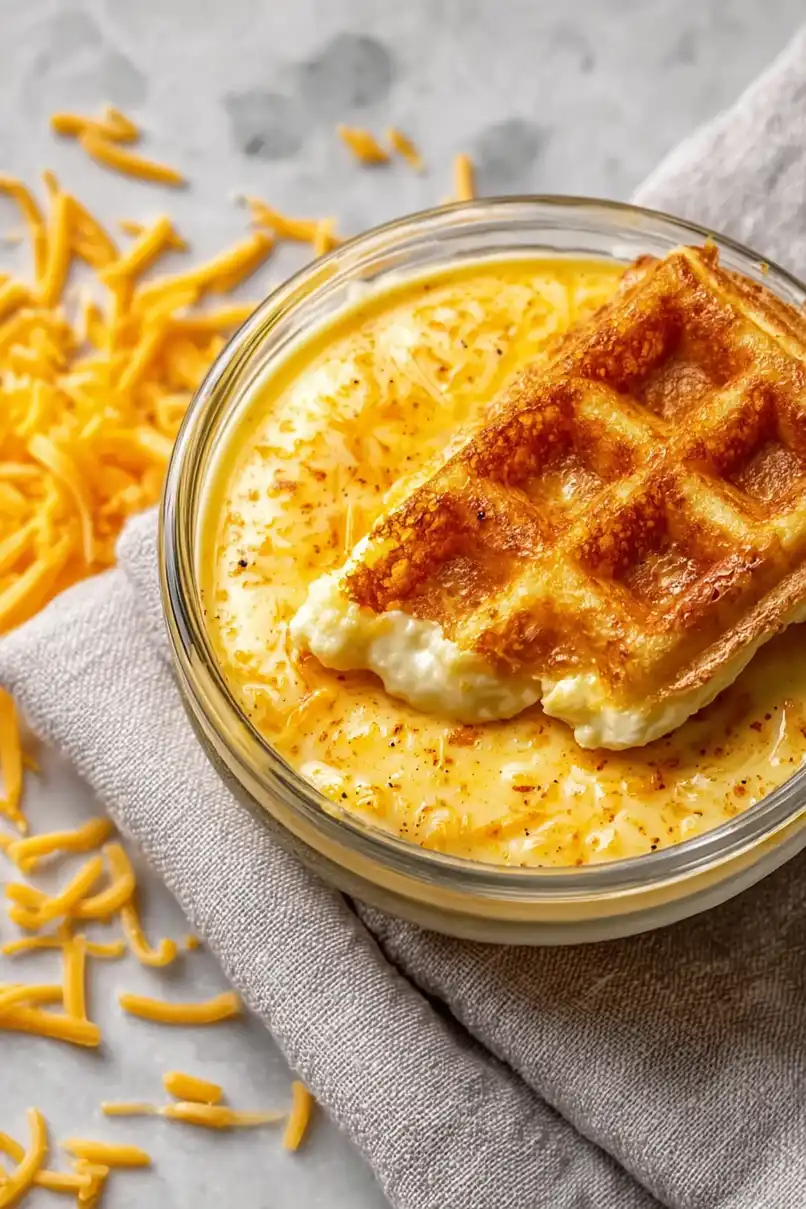 Low Carb Grilled Cheese Chaffle