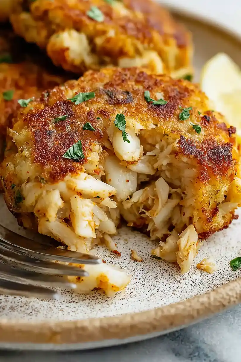 Healthy Air Fryer Crab Cakes