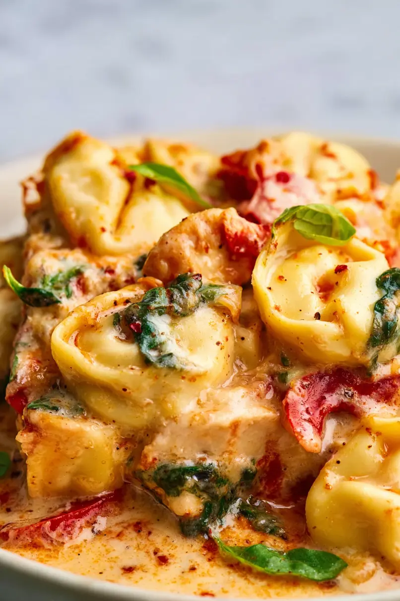 Easy Italian Chicken and Tortellini