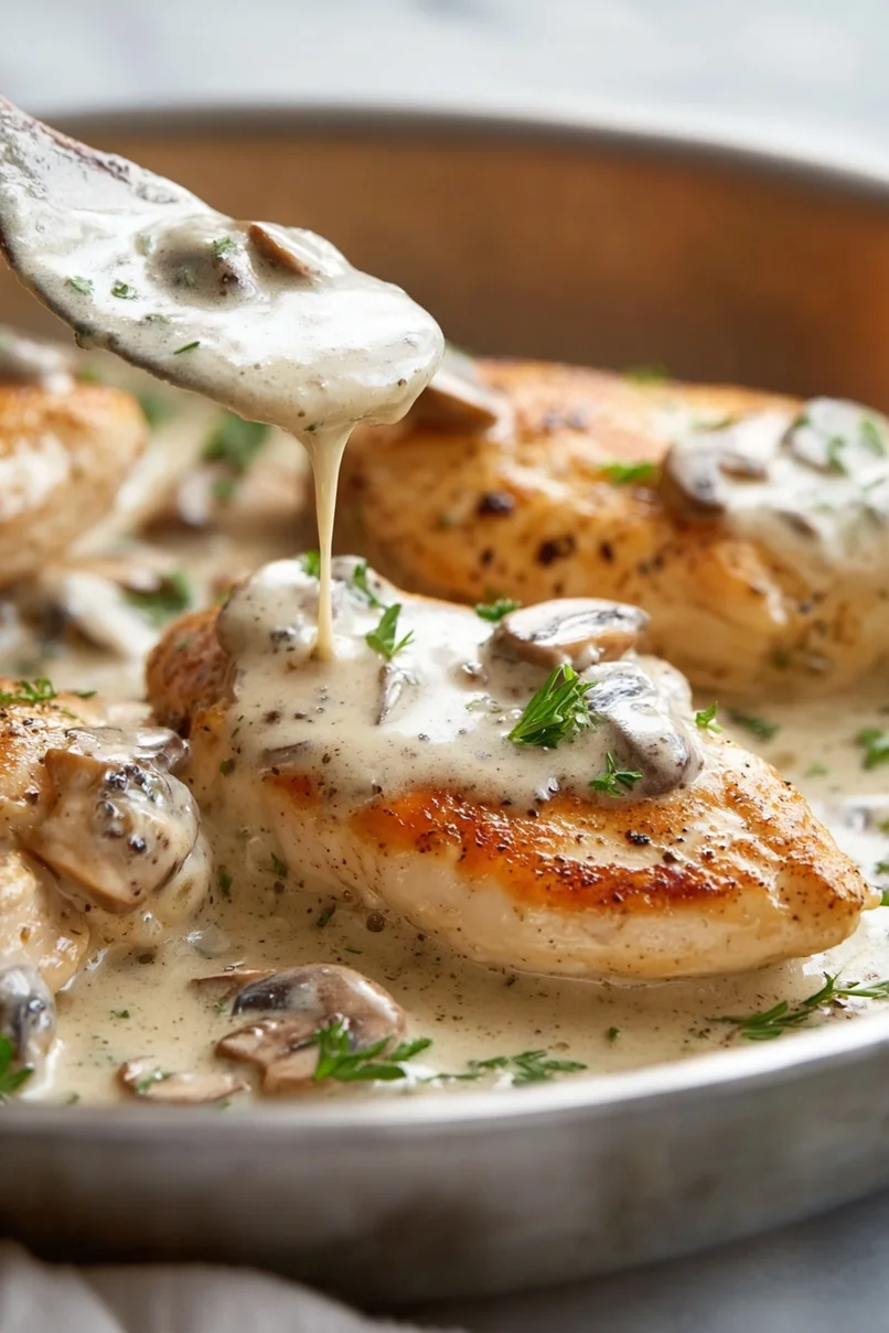 Easy Chicken Breast with Cream of Mushroom