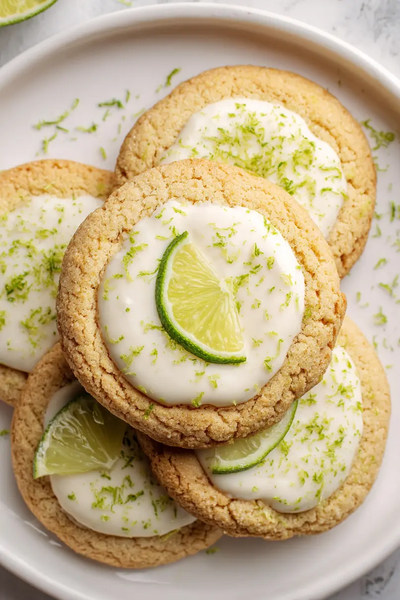 Zesty Key Lime Pie Cookies