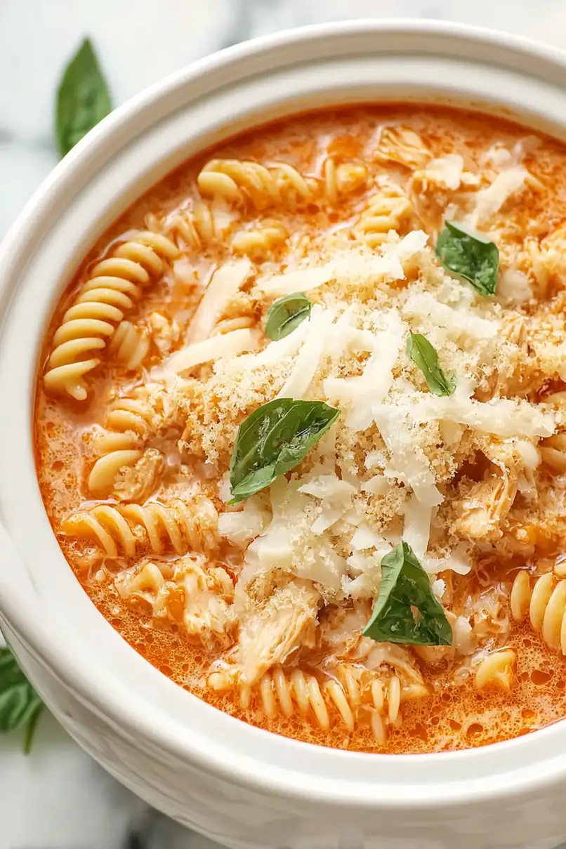 Best Crockpot Chicken Parmesan Soup Recipe