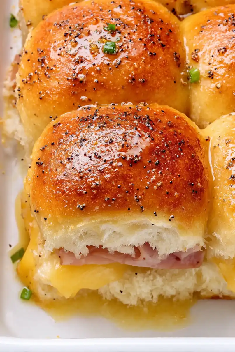 Flaky Baked Ham and Cheese Sandwiches
