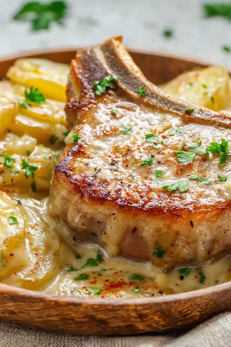 Best Pork Chop Potato Casserole Recipe
