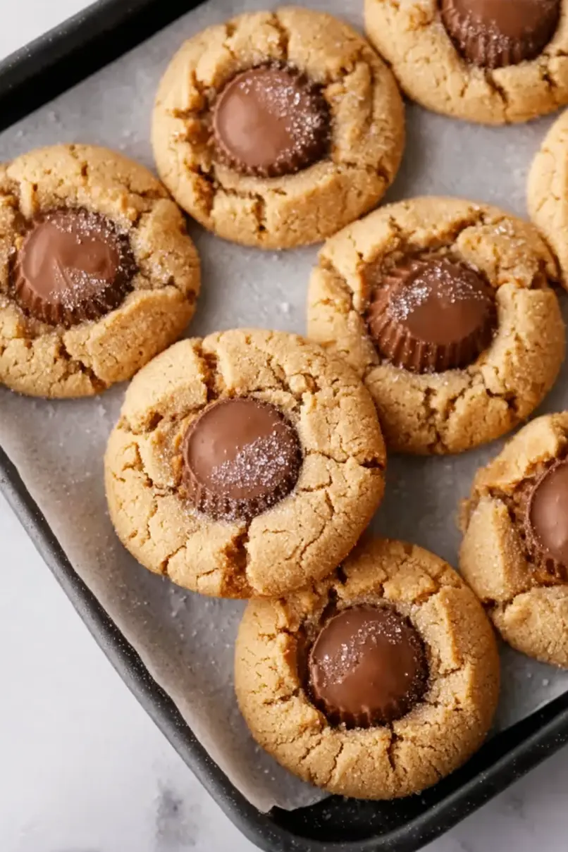 Decadent Reese’s Peanut Butter Cup Cookies
