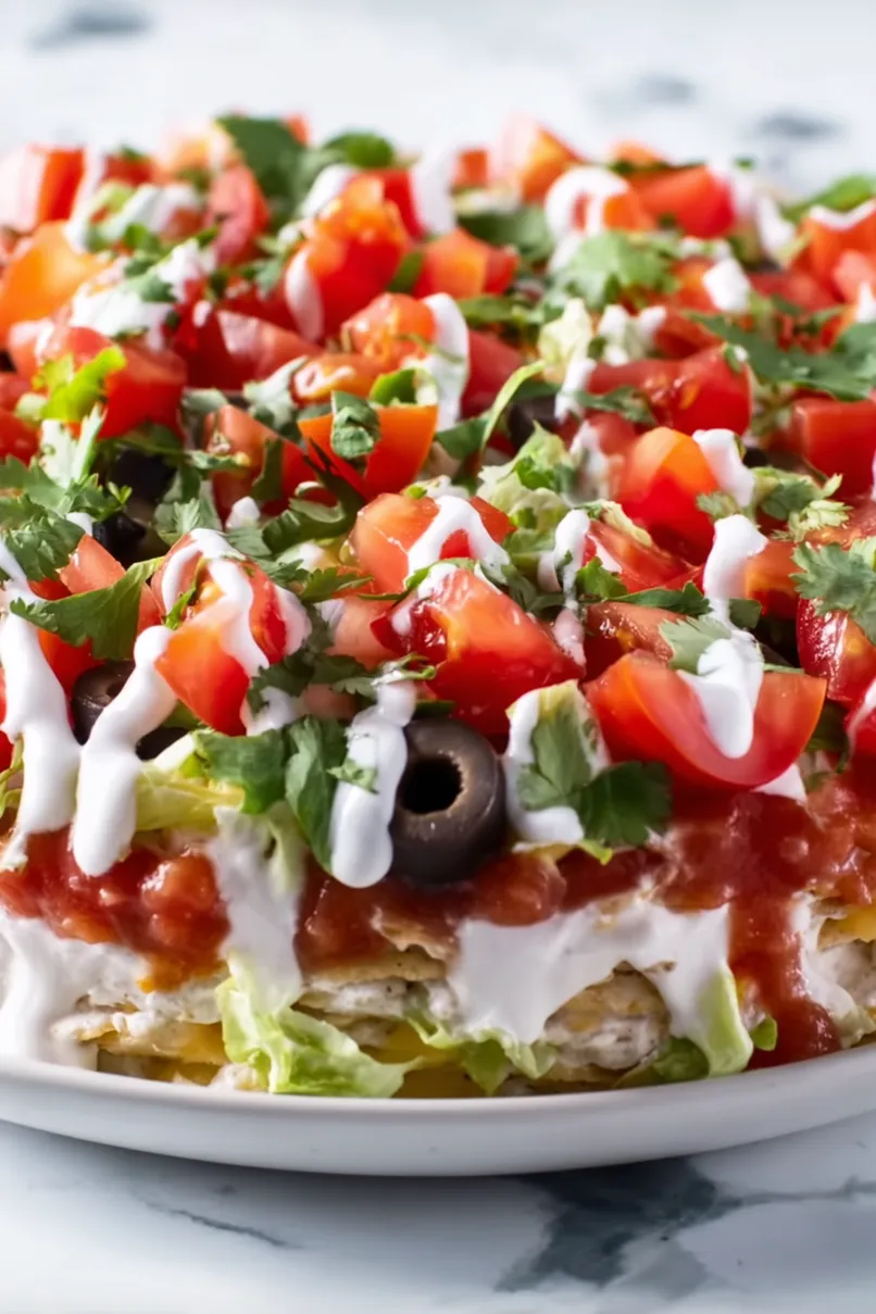 Best Dairy Free Seven Layer Dip