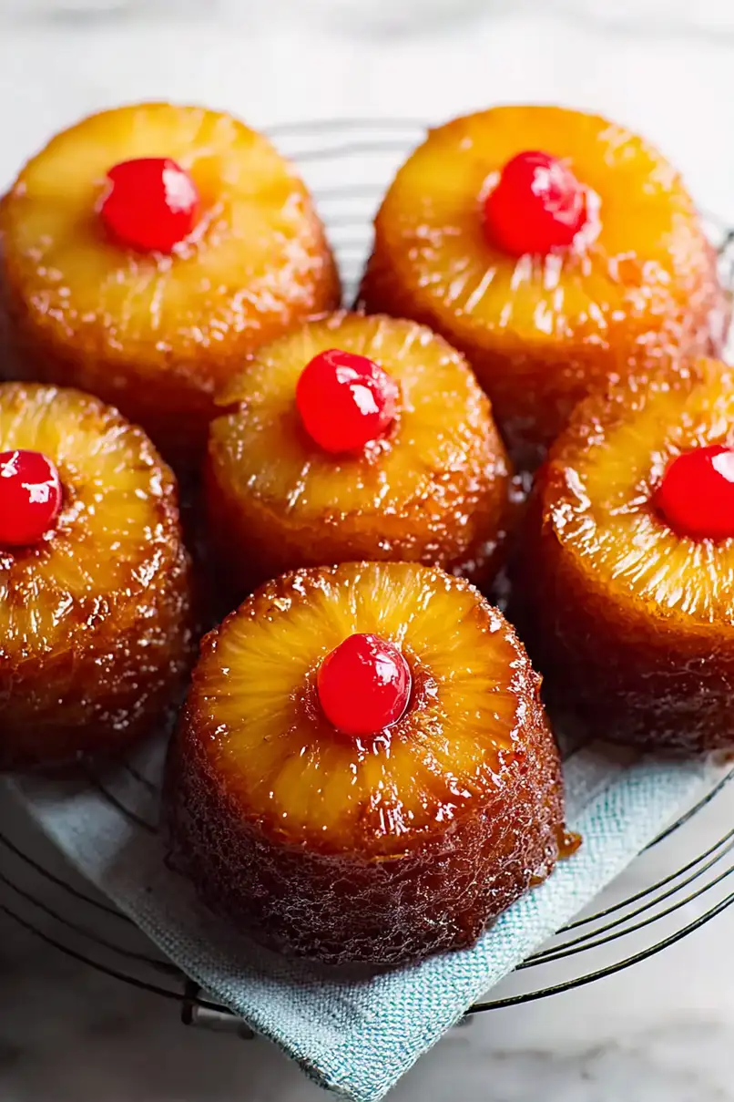 Simple Mini Pineapple Upside Down Cake Recipe