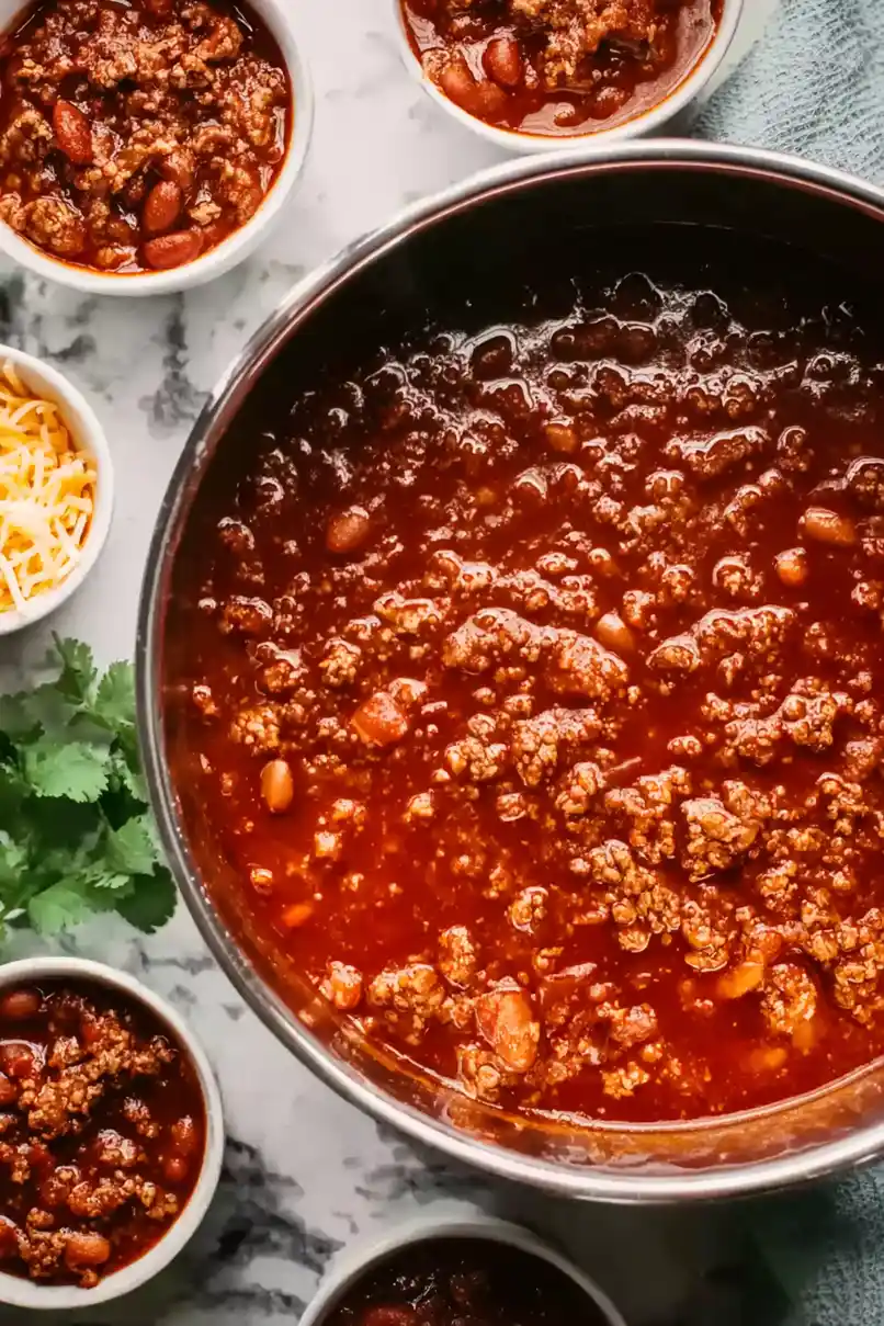 Savory Large Crowd Chili Recipe