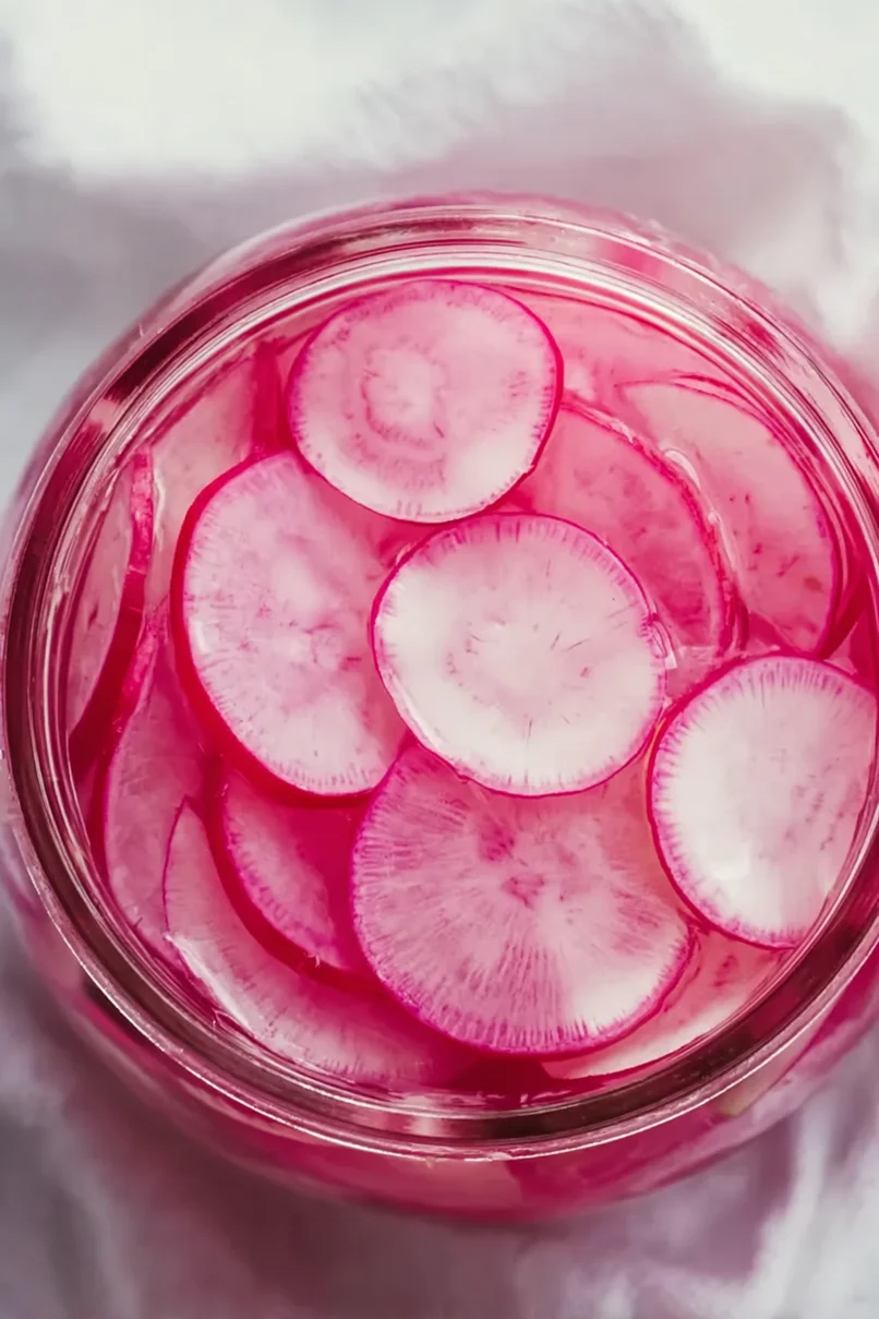Quick & Easy Pickled Radishes