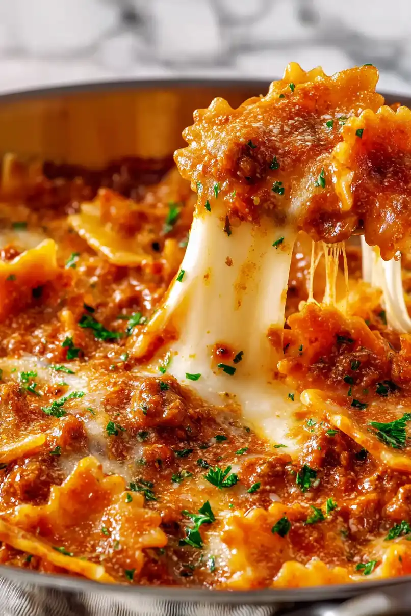 One-Pot Hamburger Helper Lasagna