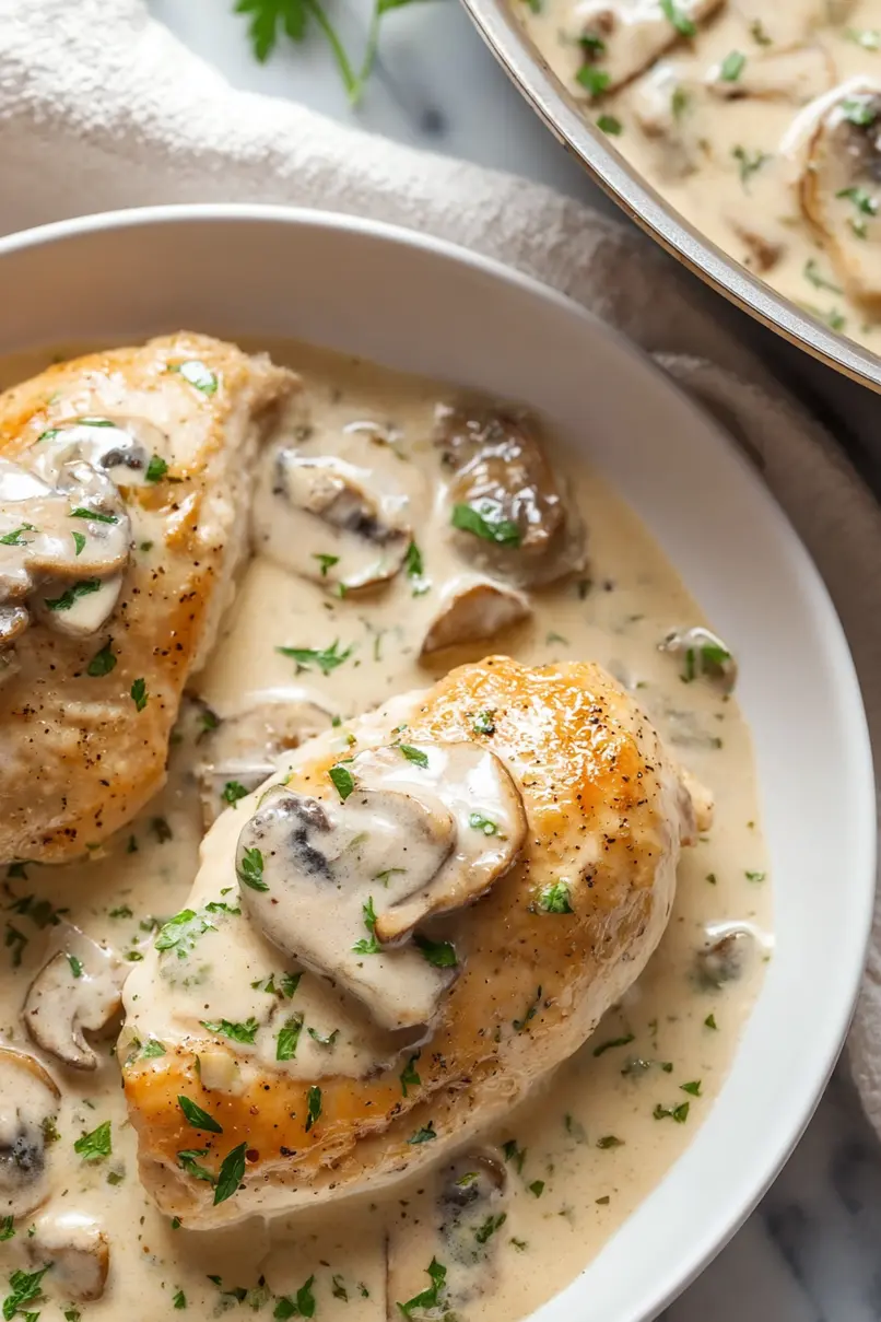 Easy Chicken Breast with Cream of Mushroom