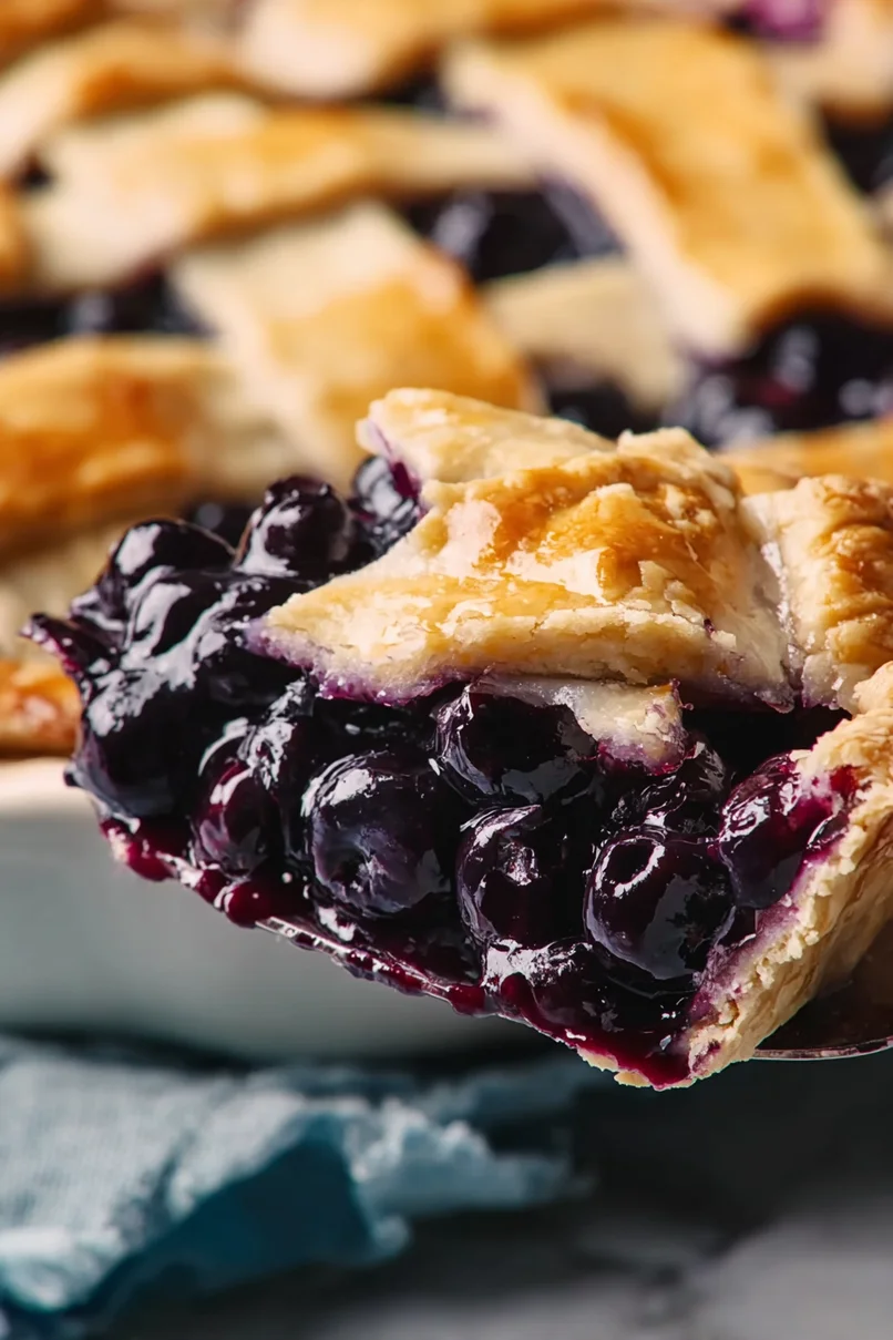 Best Blueberry Pie with Frozen Blueberries
