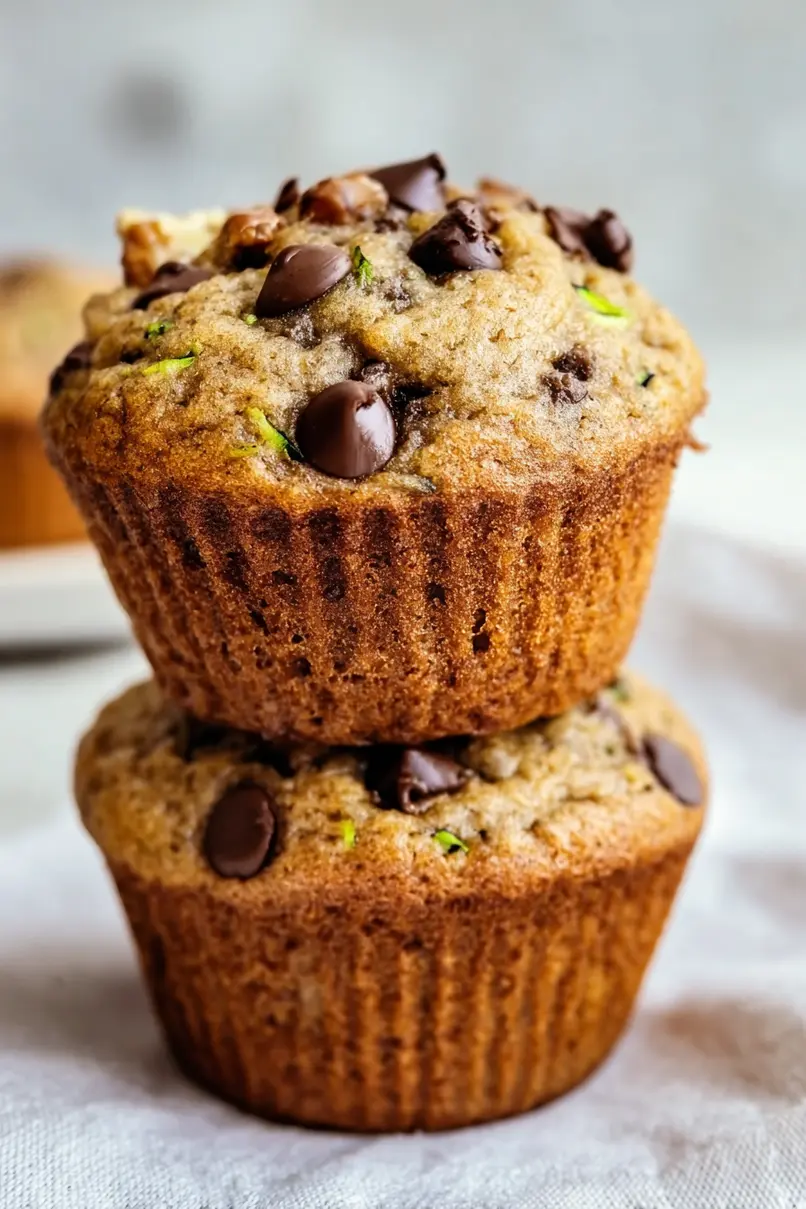 Best Greek Yogurt Zucchini Muffins