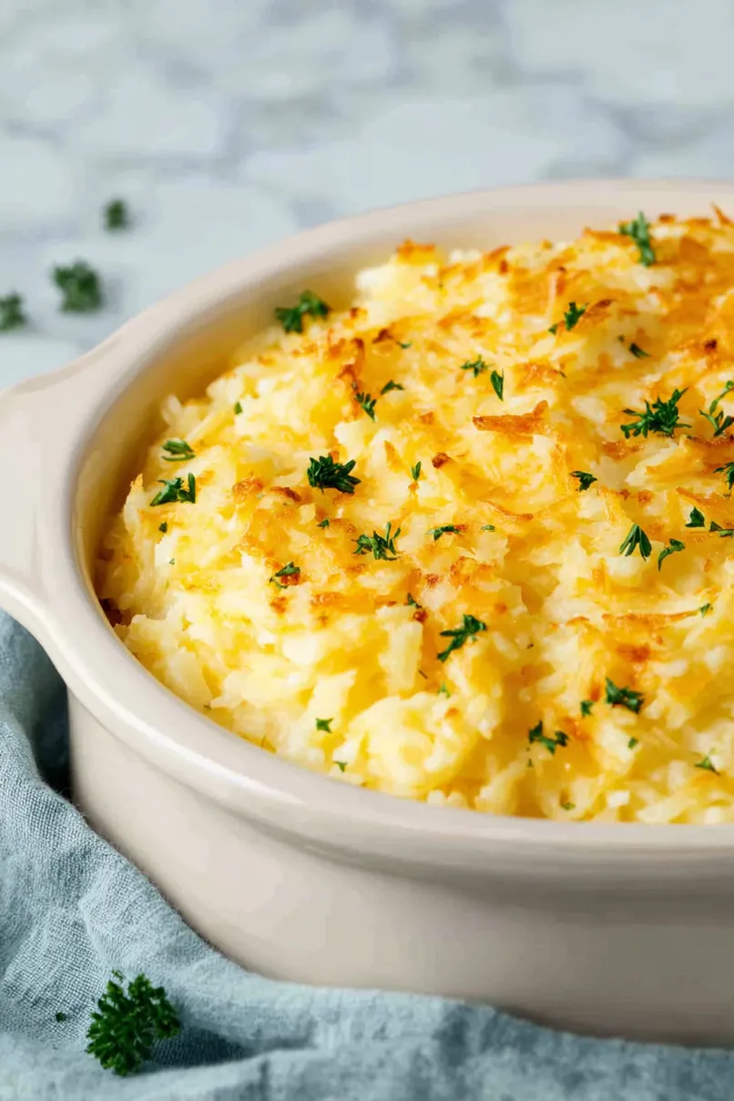 Easy Hashbrown Casserole Crockpot