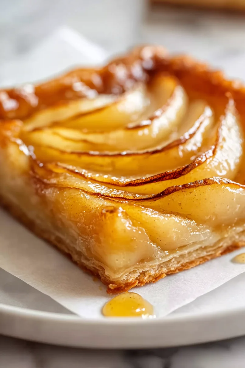 Easy Upside Down Puff Pastry Fruit Tart