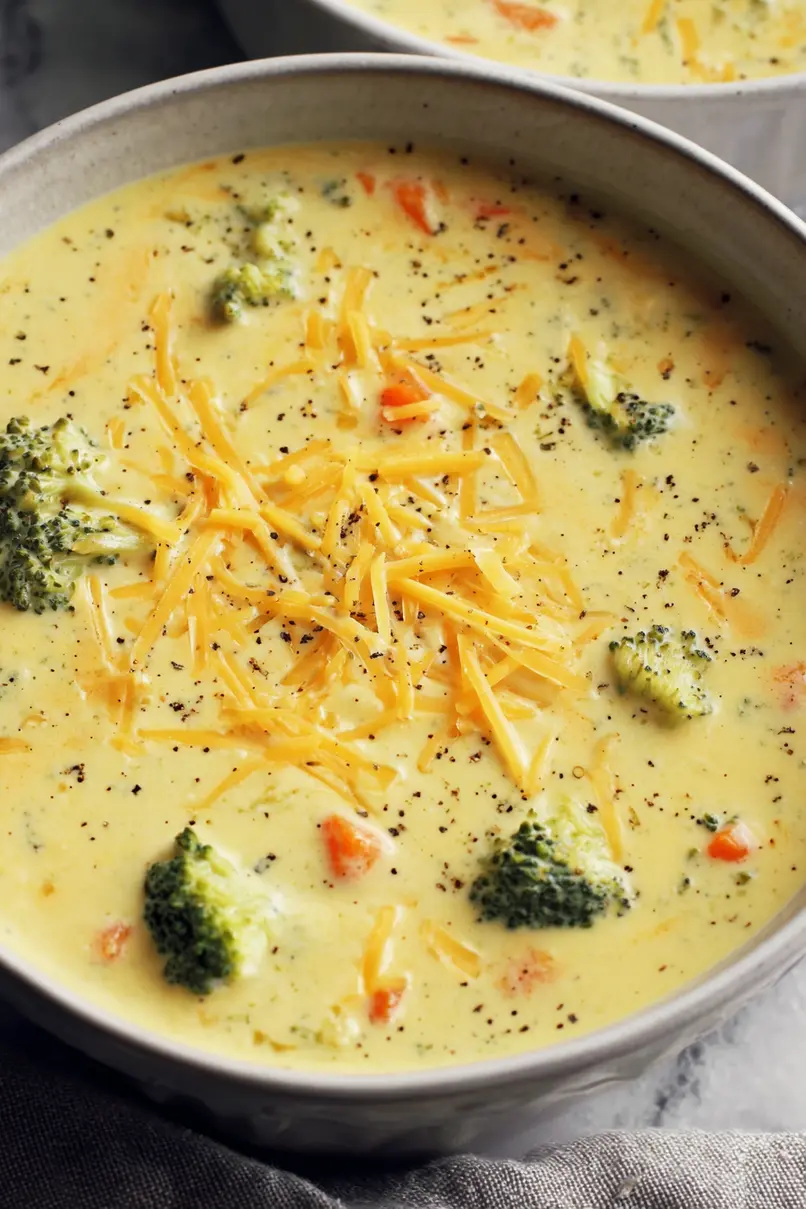 Thick Chicken Broccoli Cheddar Soup