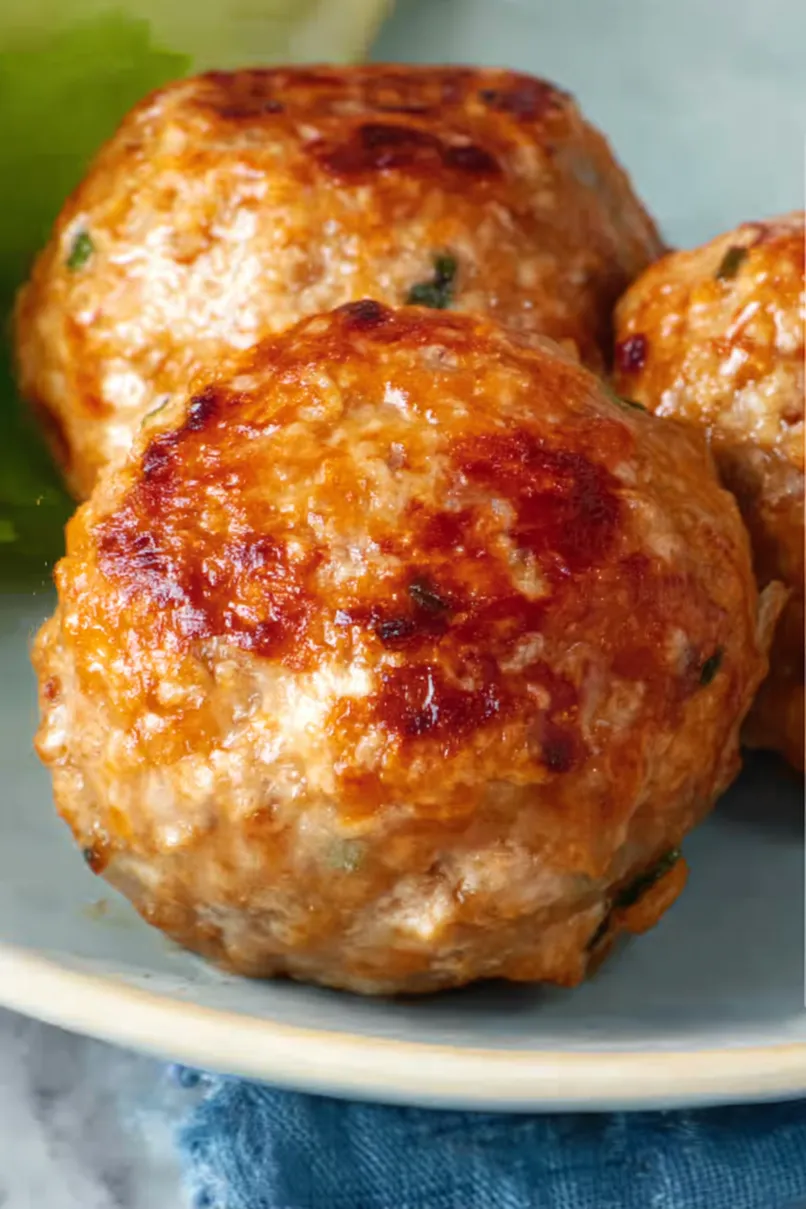 Tasty Eggless Turkey Meatballs Recipe