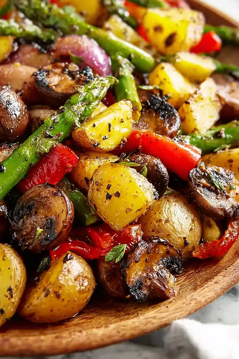 Colorful Blackstone Vegetables