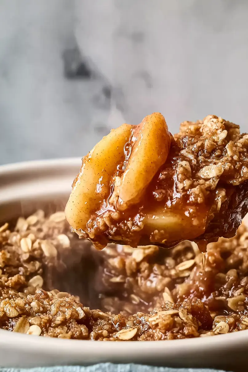 Fluffy Instant Pot Apple Crisp