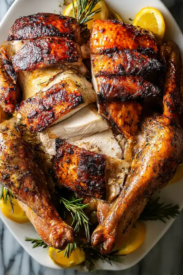 Tasty Dry Brine Roast Turkey