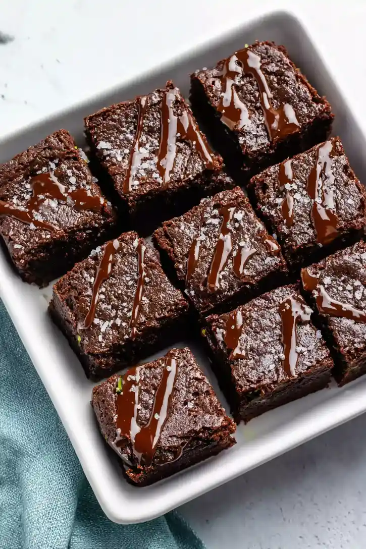 Low Carb Gluten Free Keto Zucchini Brownies